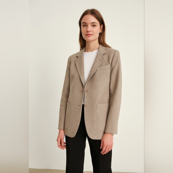 Mr. Chips Jackets & Blazers - Mr. Chips Vintage Two Button Brown Blazer Size 18